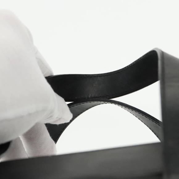 GUCCI Hand Bag Leather Black 000 2058 0500 5 Auth 97473 - Picture 7 of 16